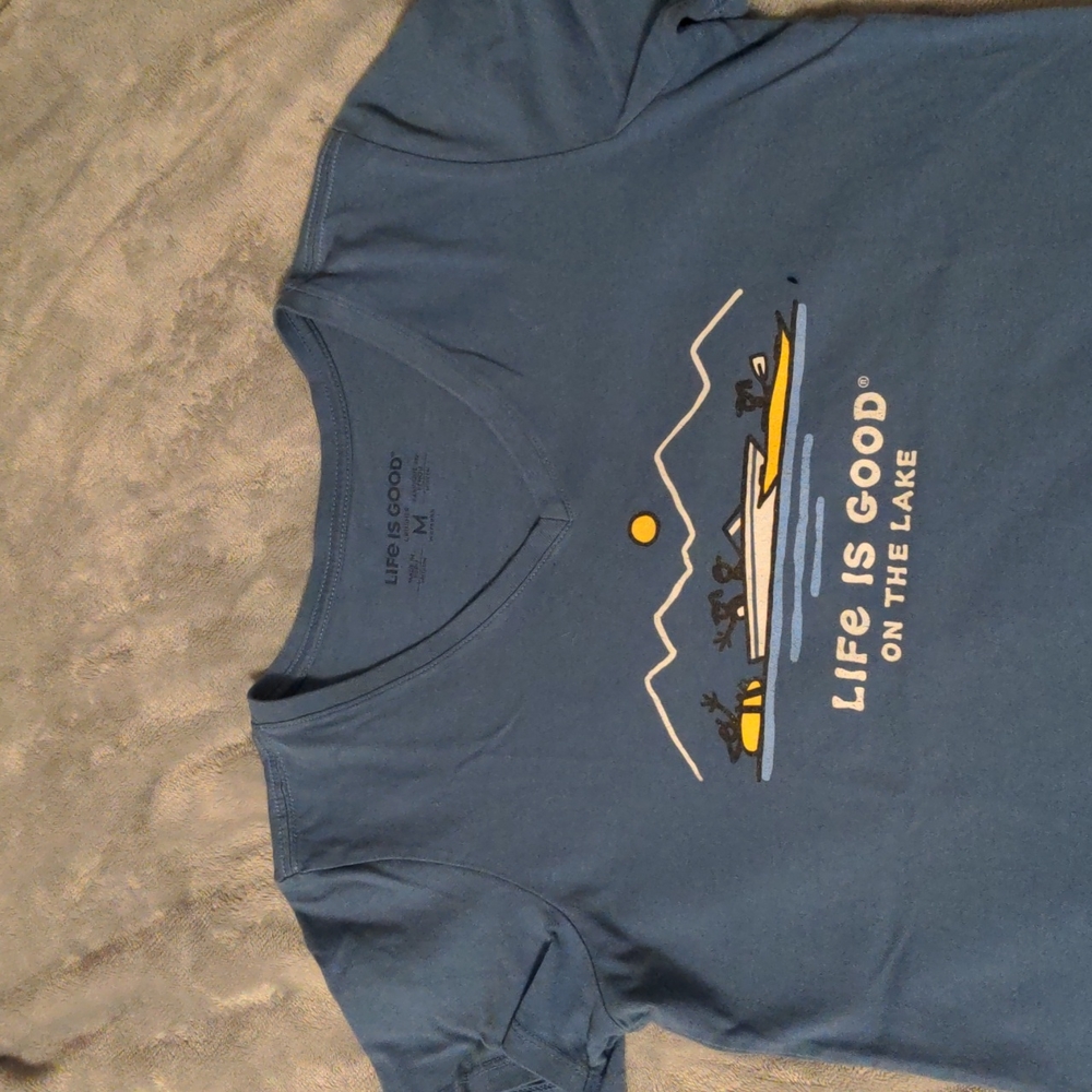 LIG navy vee neck